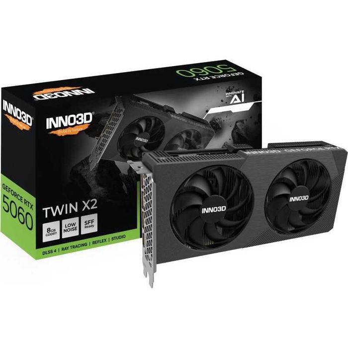 Placa video INNO3D GeForce RTX 5060 Twin X2 8GB GDDR7 128-bit