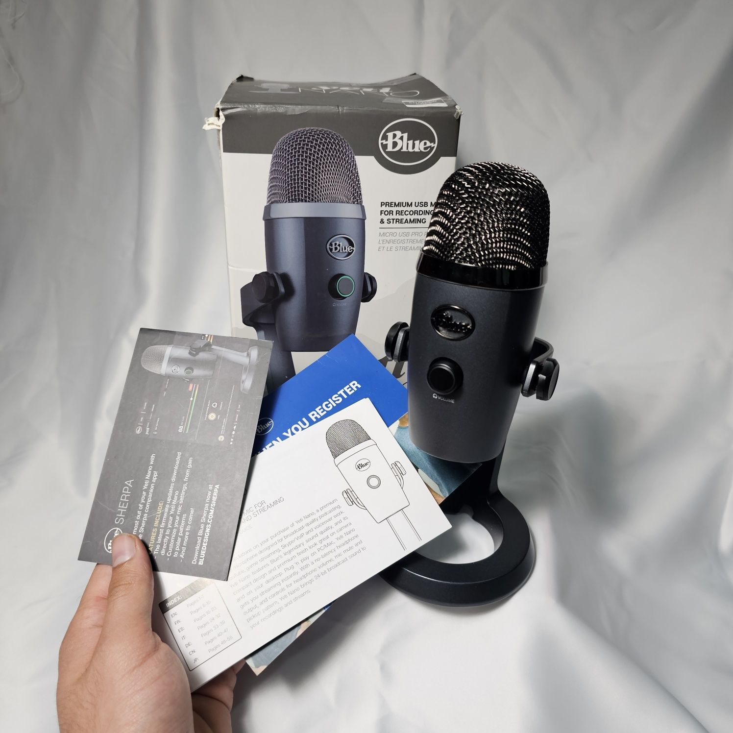 Blue yeti nano mikrafon usb