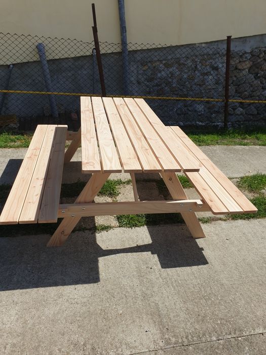 Masa Picnic, gradina cu banci pentru 8 persoane
