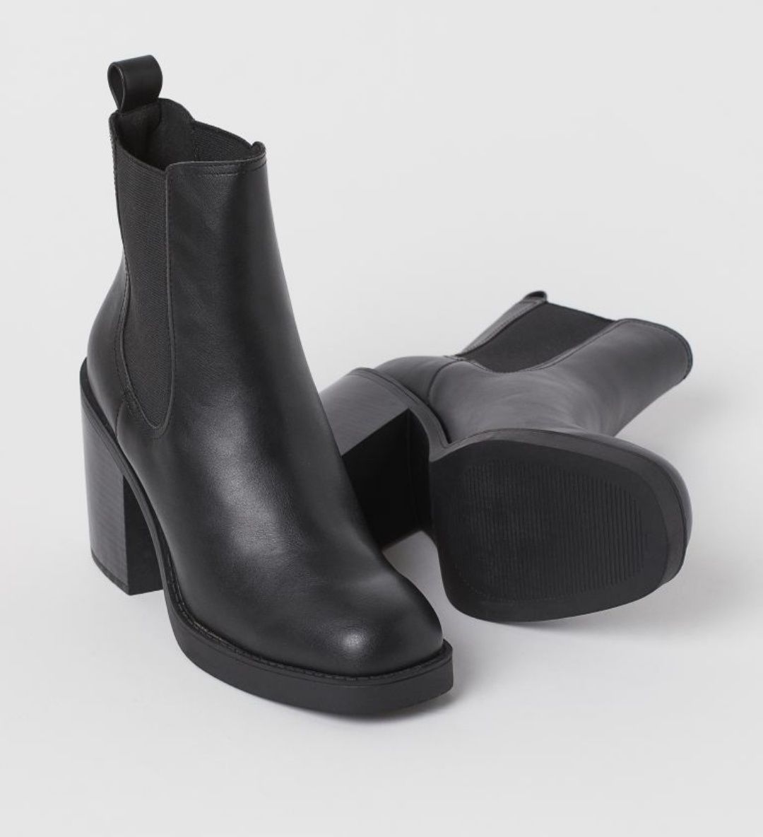 Botine H&m  noi -(toamna-iarna)