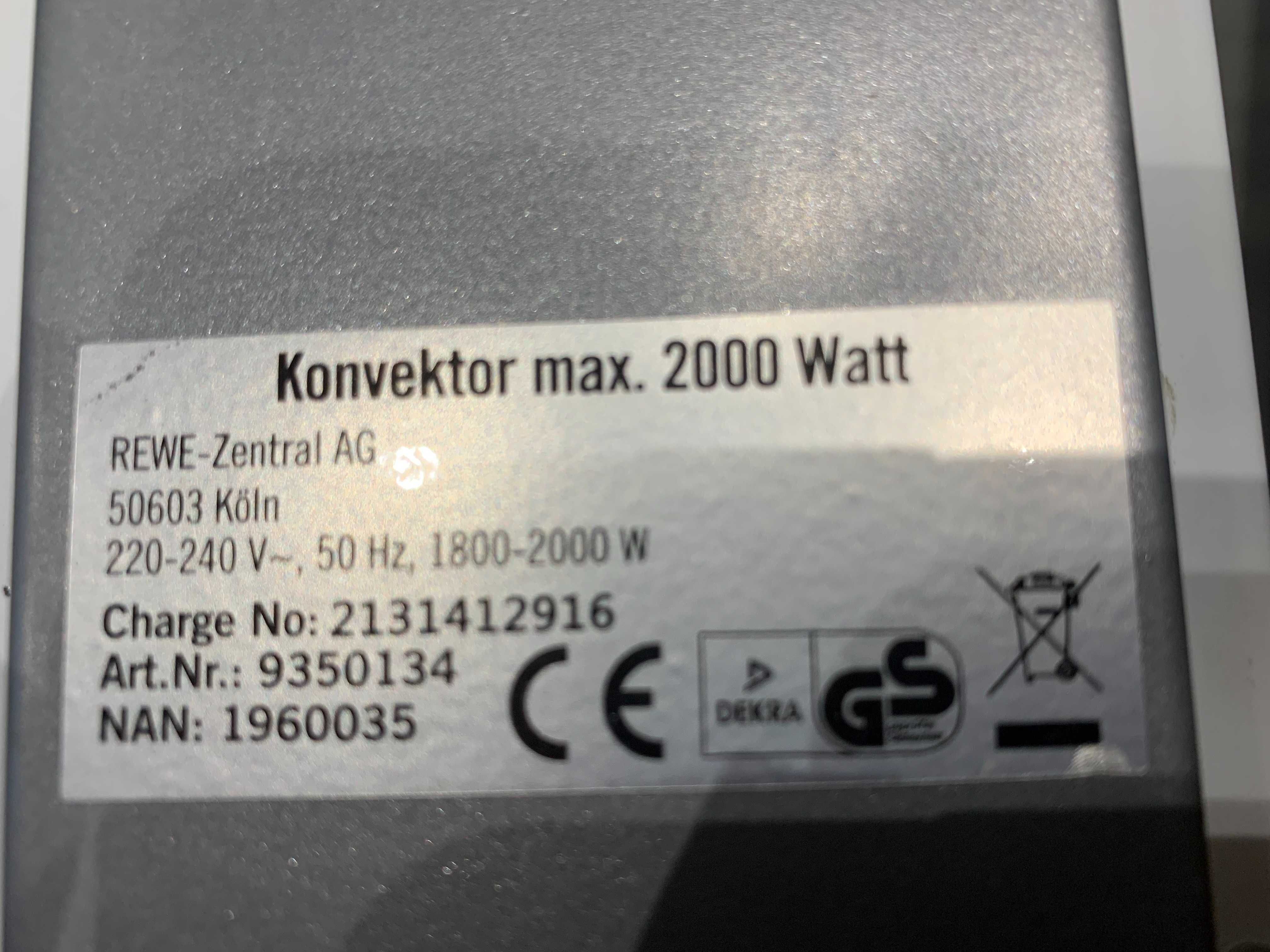 Kонверторен радиатор 2000W