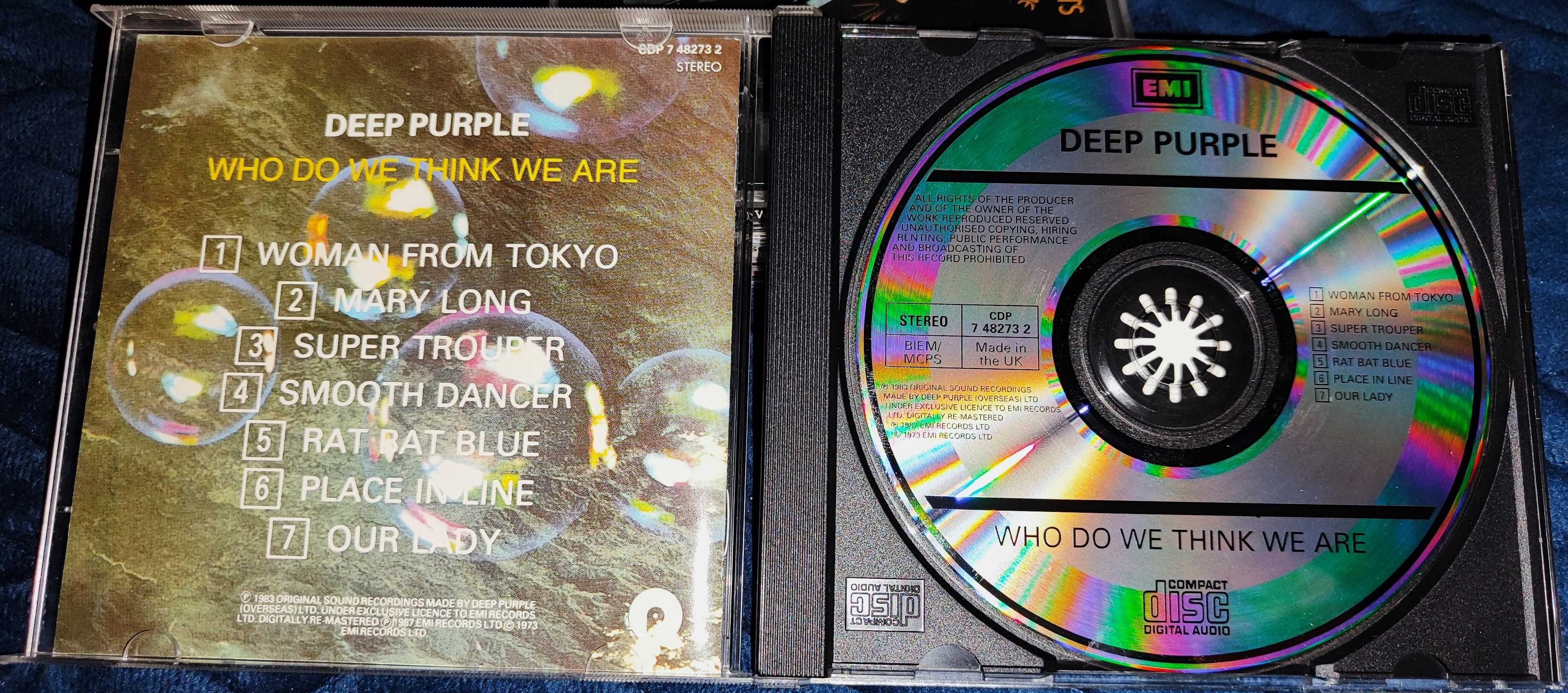 CD - диски. Deep Purple и т.д.– 
31 CD из личной коллекции.