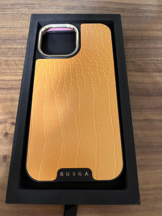 Burga / Iphone 13 Pro Max / Elite Dark MagSafe / Tough / Canary Yellow