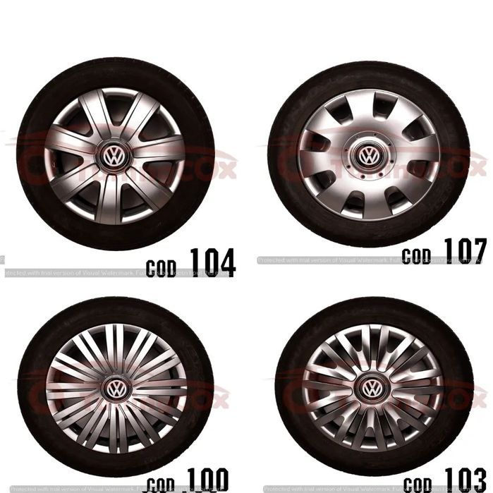 capace roti volkswagen r13 la set de 4 buc,capace janata aliaj