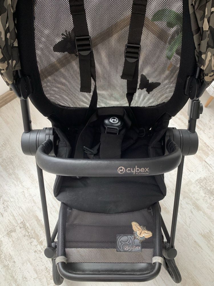 Комплект детска количка Cybex Platinum Mios Butterfly