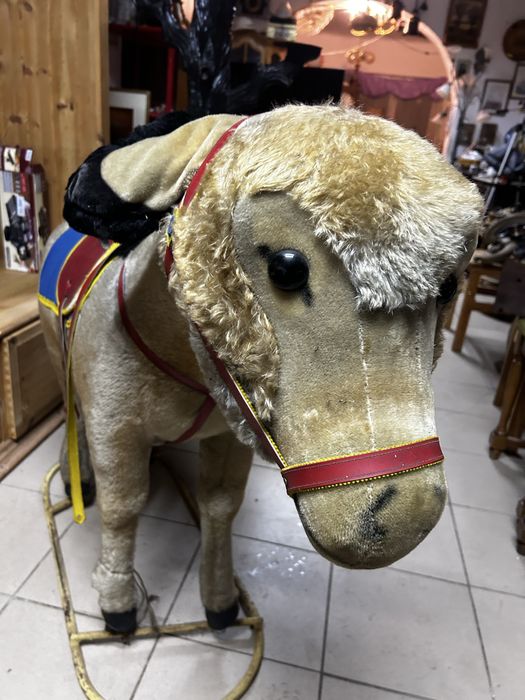 Cal balansoar vintage anii 60 – 70, piesa de colectie autentica