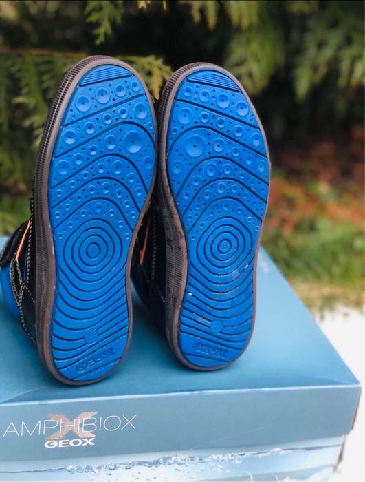 Ghete baiat GEOX-marimea 35,inter22cm,impermeab,ca piele SALOMON,ZARA