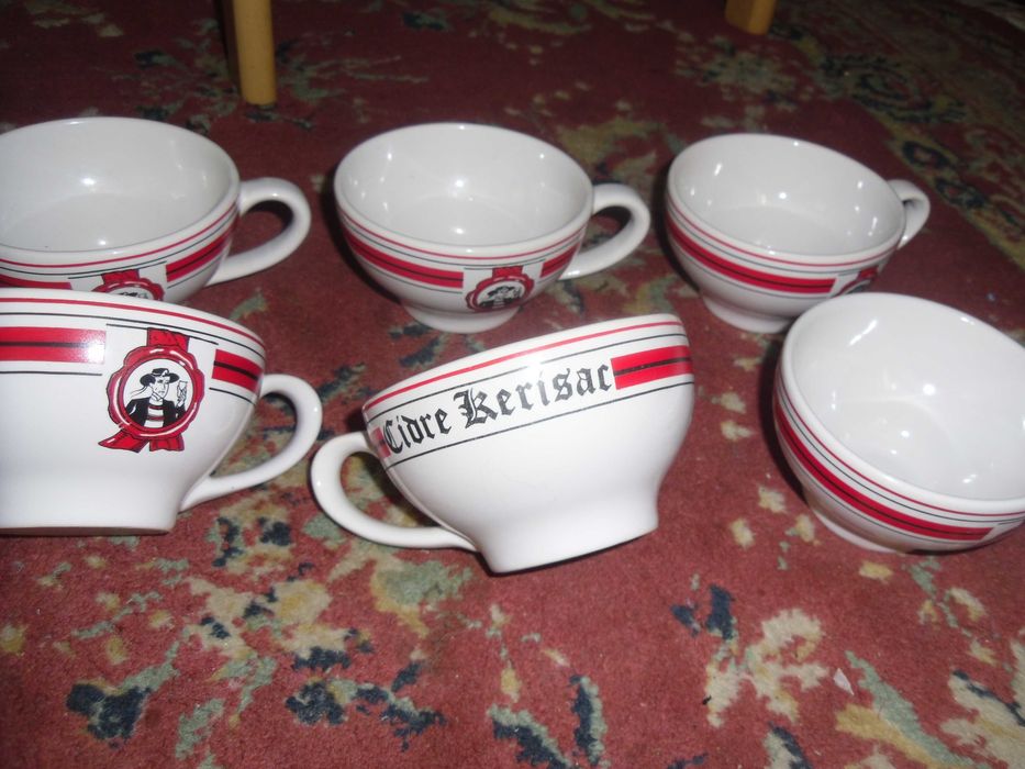 ,cesti pt  ceai portelan  cu logo