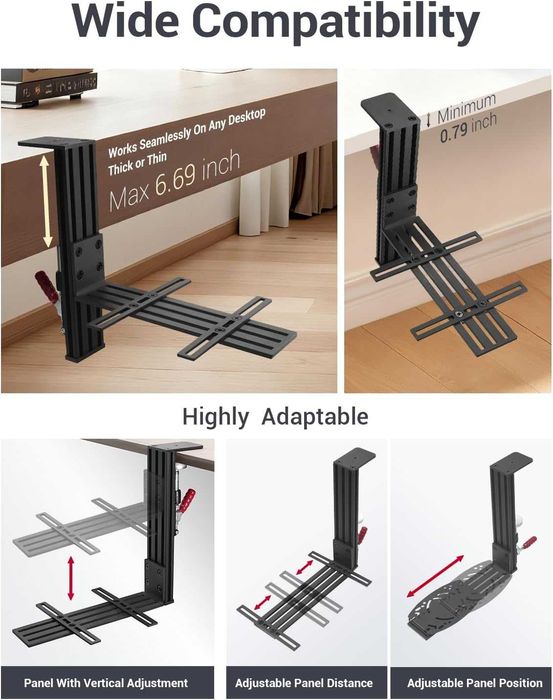 Комплект от 2 настолни стойки Hotas контролери за симулатори на полети