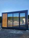 Container modular birou vitrina magazin