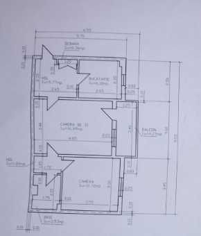 Apartament 2 camere semidecomandat