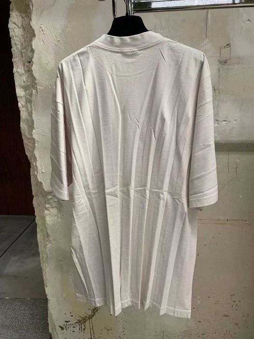 Мъжка Тениска Balenciaga oversized Бяла и Черна
