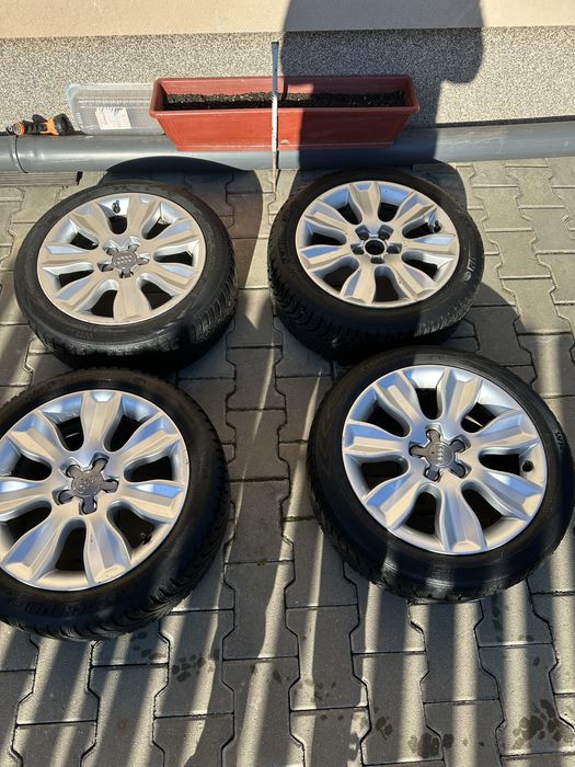 Jante audi 16 ‘ cauciucuri 195/55/16 5x100 all season