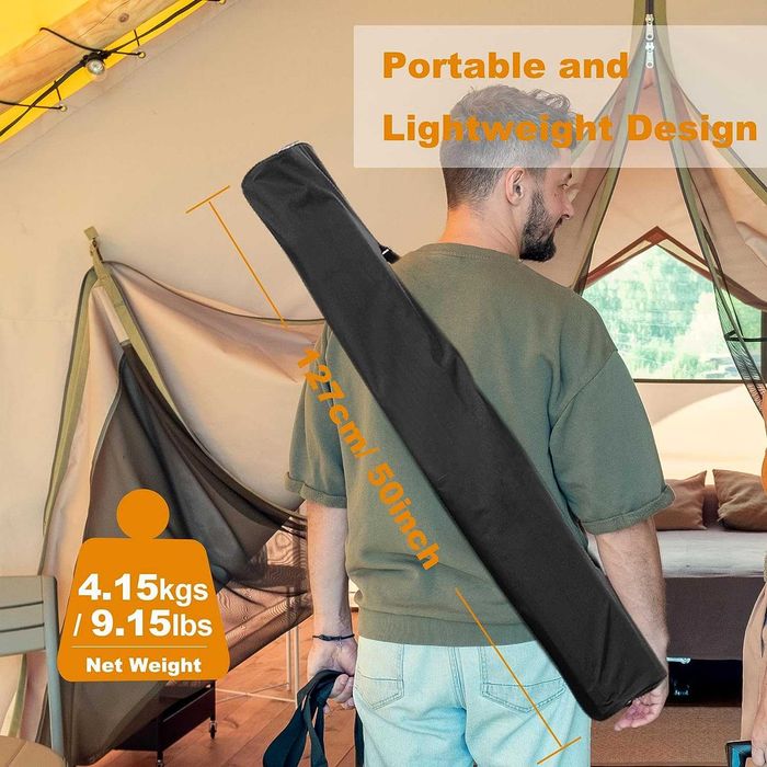 Ecran de proiectie cu trepied Excelimage 90 inchi, 16:9,4K HD