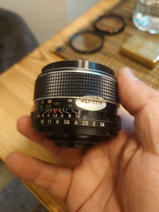 Obiectiv manual focus Porst Color Reflex 55mm f1,4