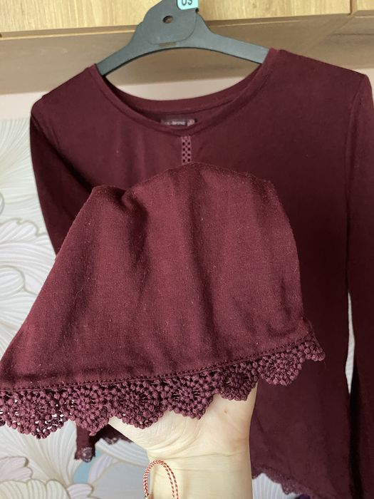 Bluza maneca larga cu model