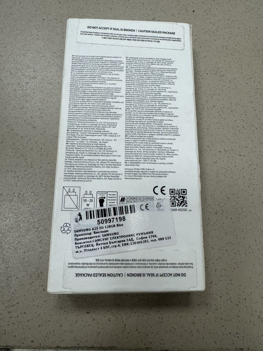 Samsung Galaxy A25 5G 6/128gb / чисто нов с гаранция
