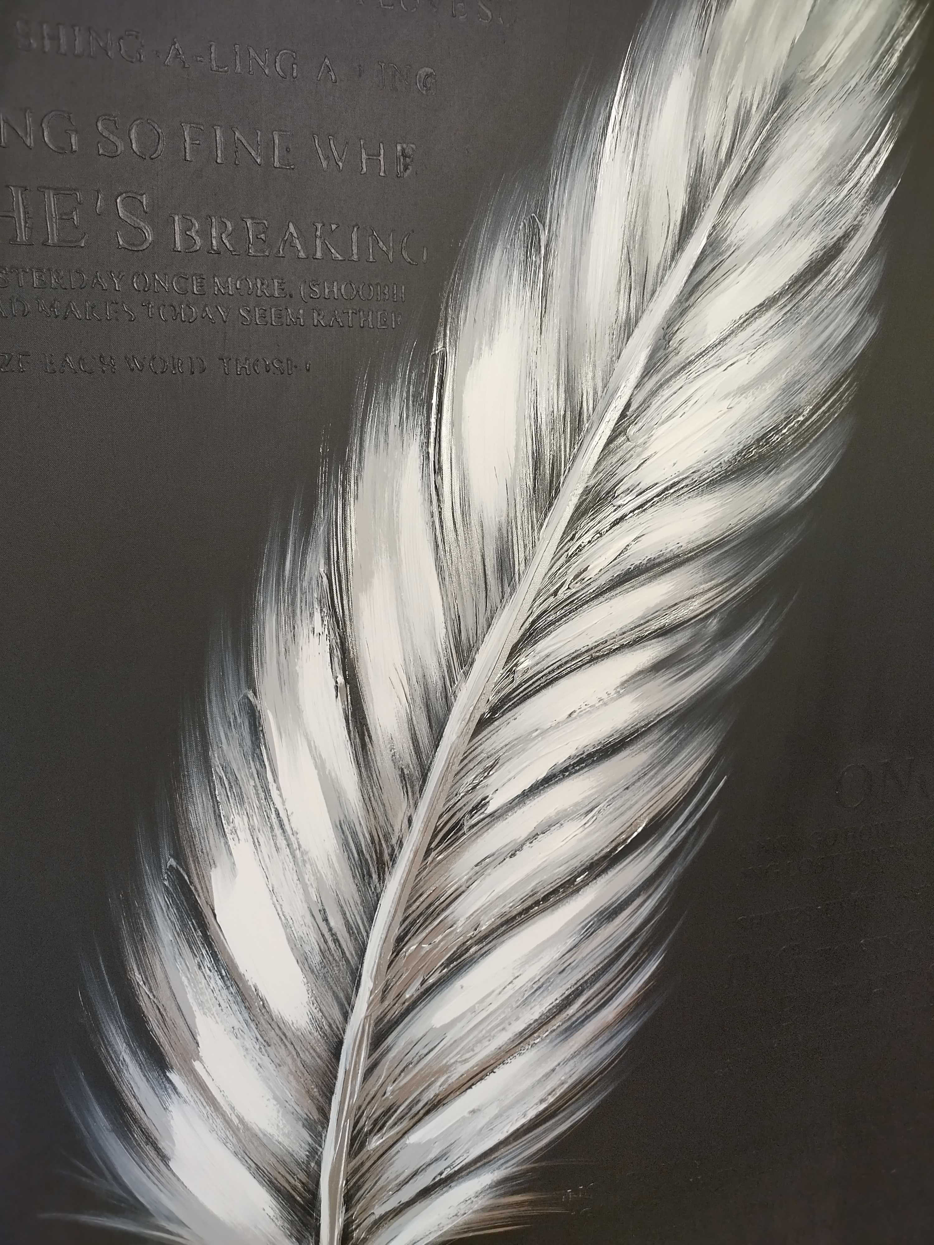 Картина Feather 90x120см