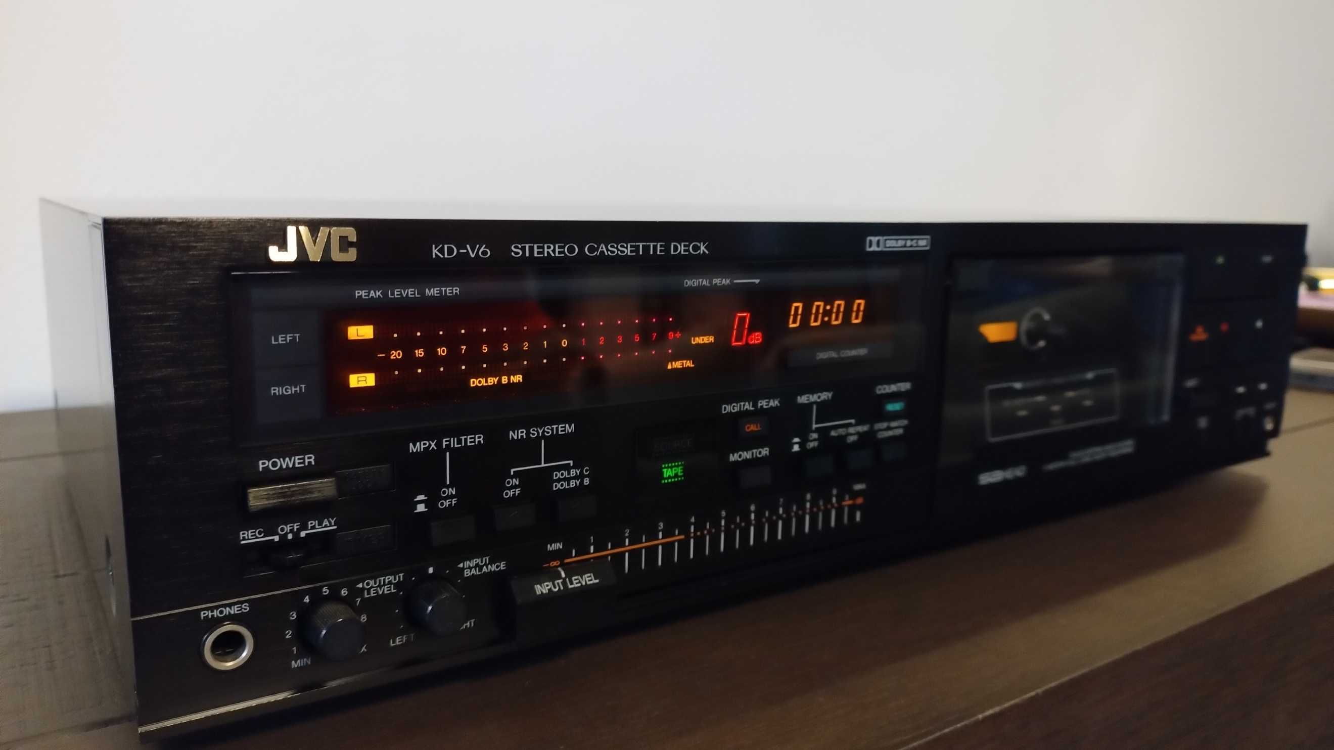 Casetofon deck JVC KD-V6 3 Head