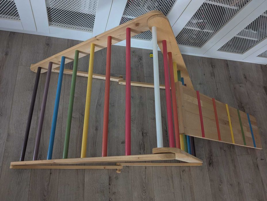 Triunghi Pikler cu rampa tobogan