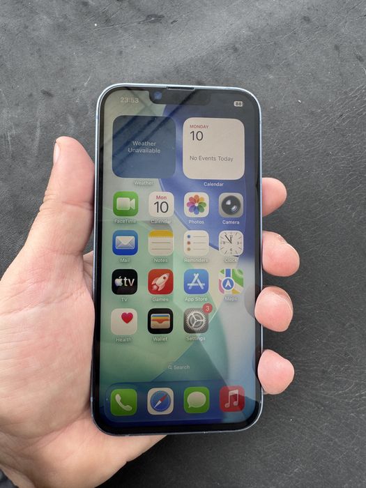 Iphone 14 bleo, 128 gb