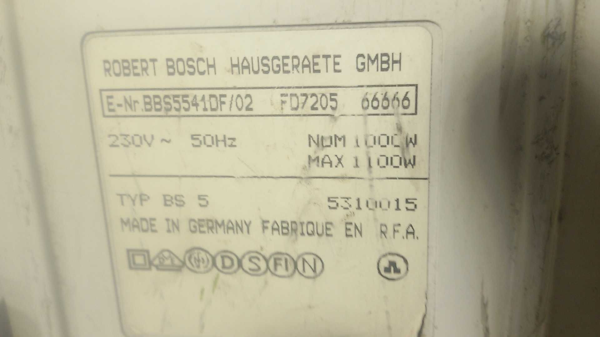 Ретро Bosch прахосмукачка TYP BS 5 1000 до 1100 W