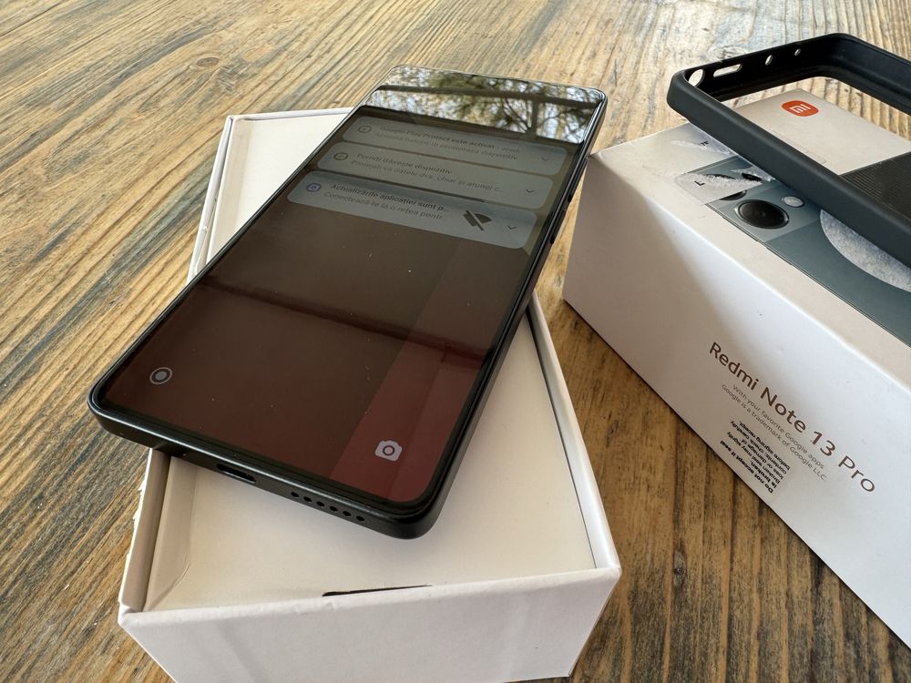 Redmi note 13 pro 256gb midnight black, 12 gb ram, absolut ca nou