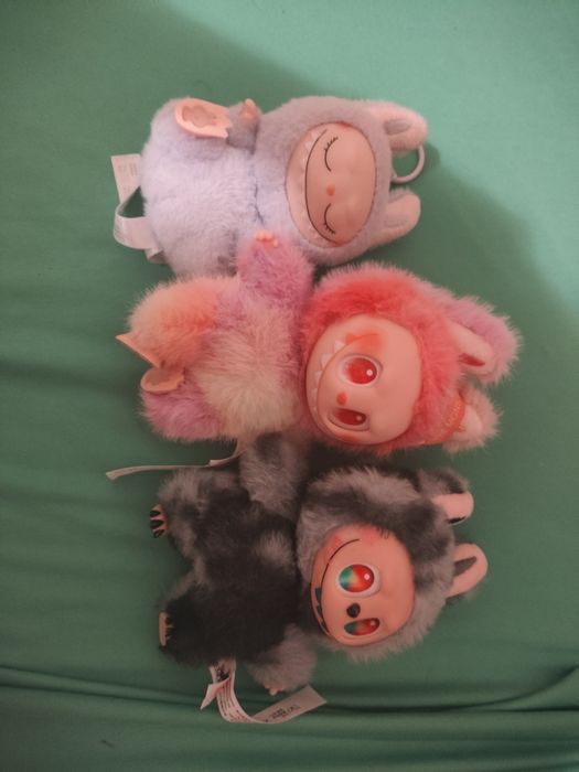 Лабубу 3 броя плюшена играчка