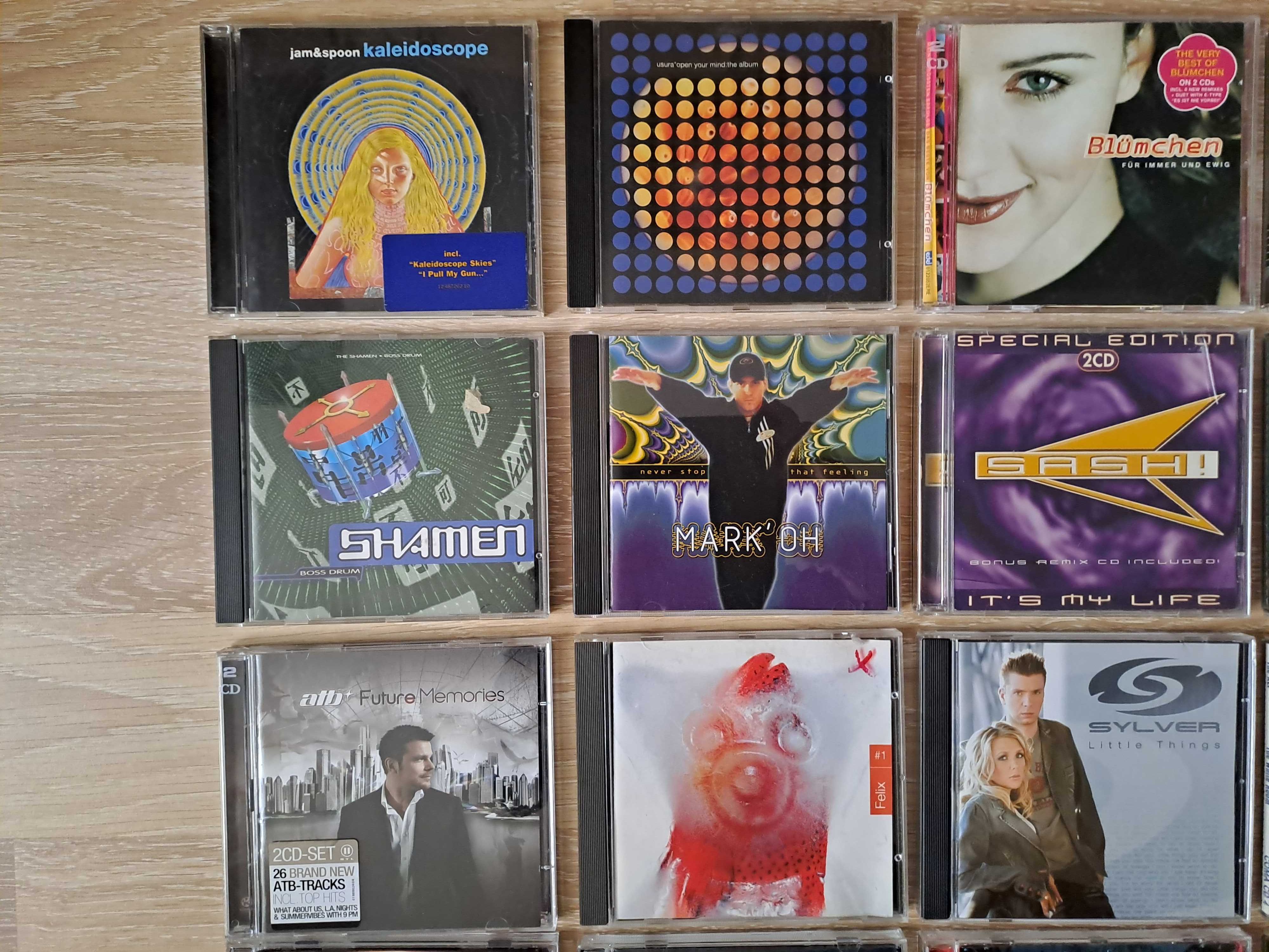 Colectie 20 CD Albume originale Euro-House, Electronica