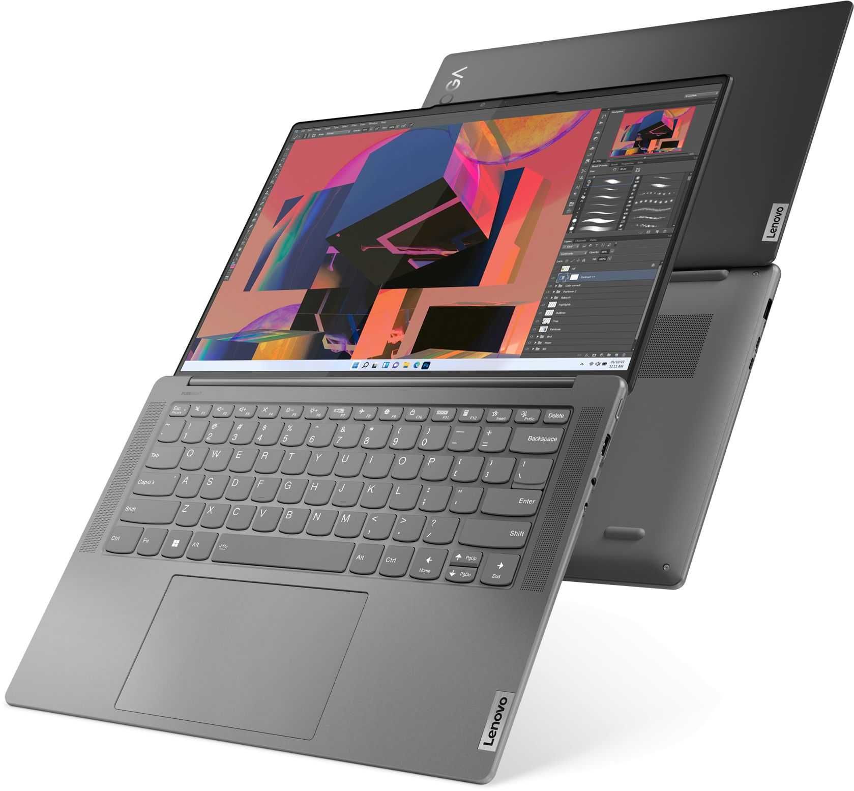 Promo Великден! 14.5" тъч 3k Lenovo Yoga ProX/Ryzen 5 / 16GB / Win11