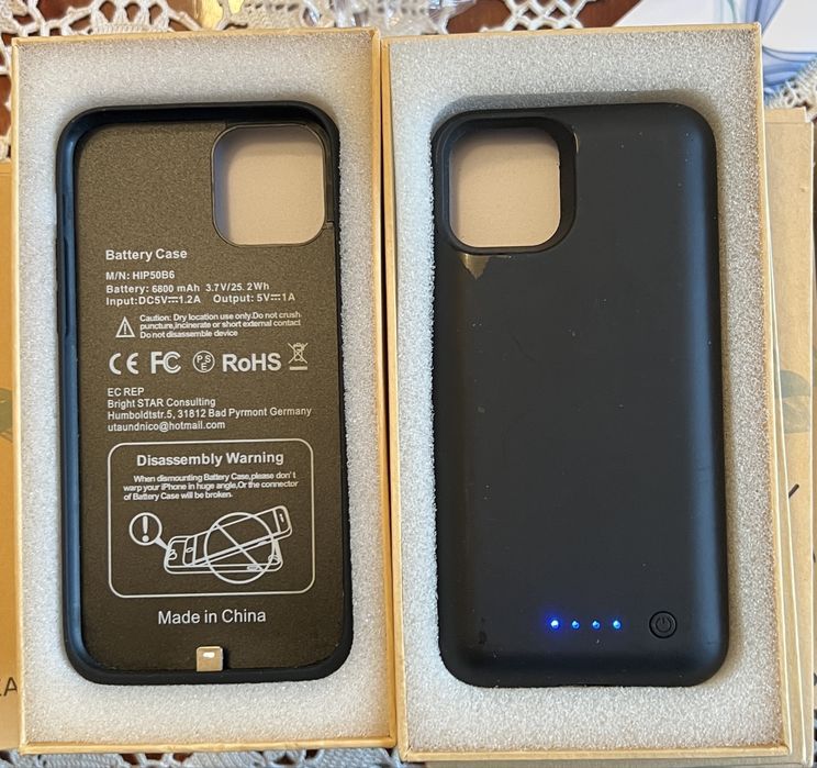 Huse iPhone cu Baterie Incorporata