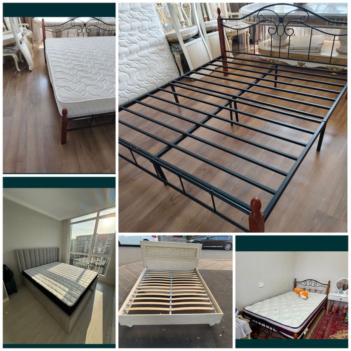 Кровать двуспальная 200 x160.100х180.100х140.