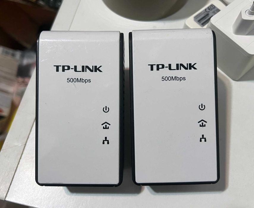 Set 2 adaptoare TP Link TL PA511 AV500 Gigabit Powerline 500Mbps