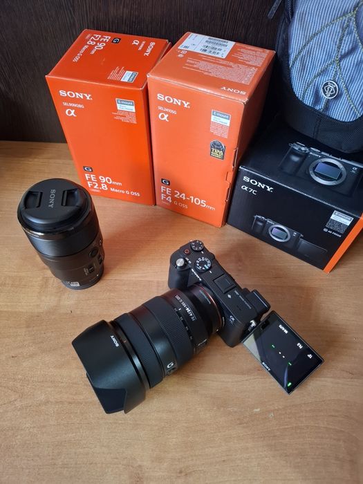 Sony A7C+24-105+90mm Macro.Полный кадр