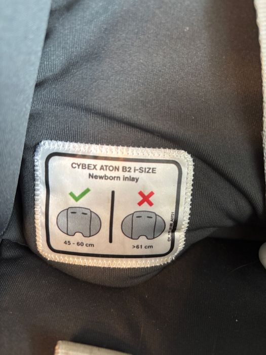 Кошница за кола Cybex AtonB2 + адаптори за количка Cybex