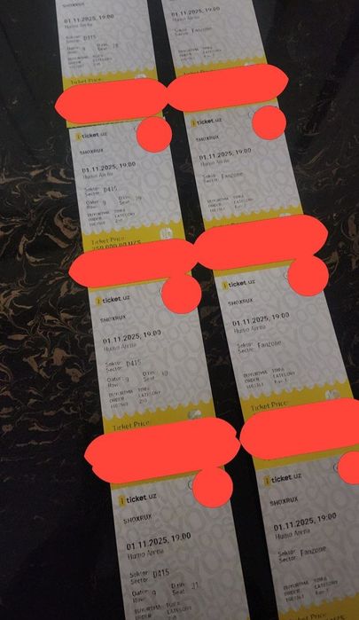 Shoxrux Rep Konsertga Yonma yon Bilet Bor Билеты На Концерт Шохрух Реп