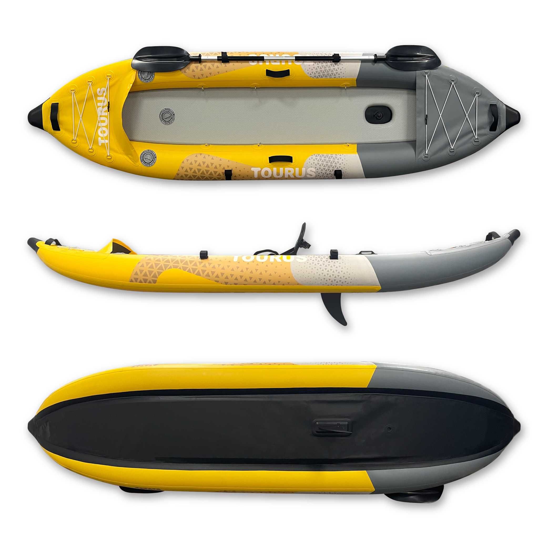 Надувной одноместный каяк байдарка Kayak-01 (328x85 cm)