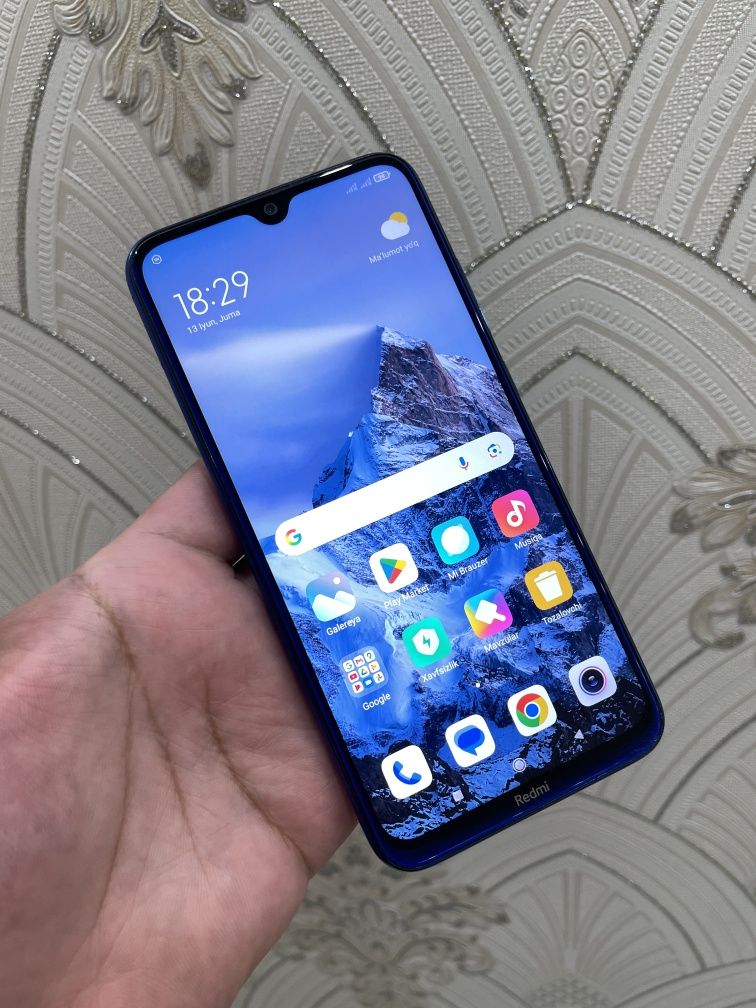 Redmi Note 8 Ideal holatda 4+1/64gb
