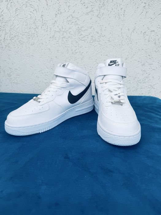 Ghete Nike AF1 White