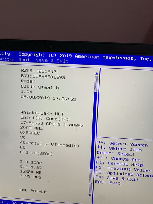 Dezmembrez Razer Blade Stealth 13, functional ,