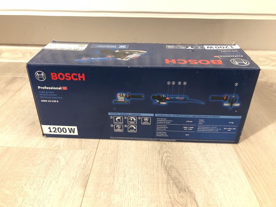 Bosch GWS 12-125 S polizor unghiular Flex cu variator de turatie