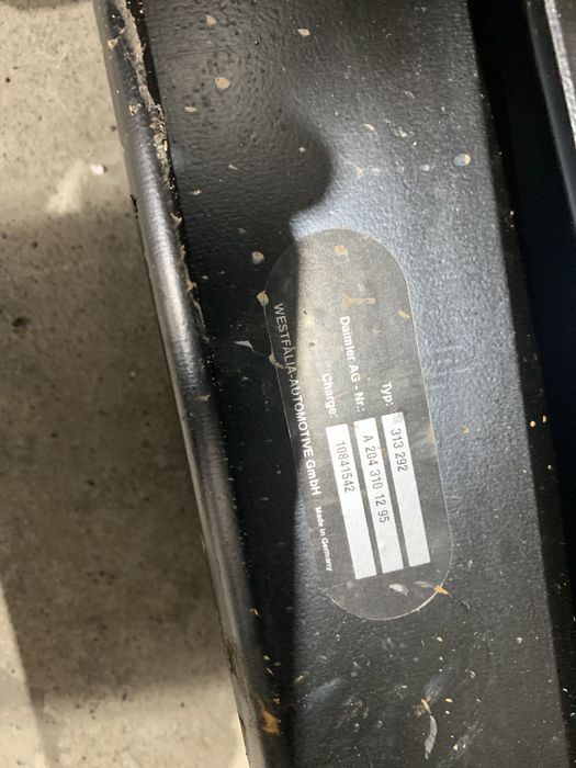 Suport carlig remorcare Mercedes C class w204