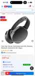 Casti Skullcandy wireless negru bluethooth