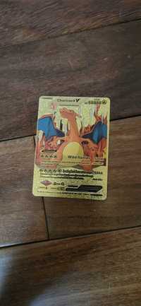 Pokémon card Charizard V Gold