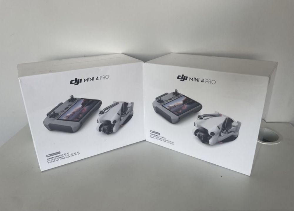 Дрон DJI mini 4 pro fly more combo plus