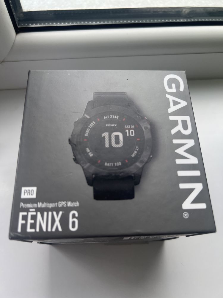 Garmin часы. Fenix 6 pro