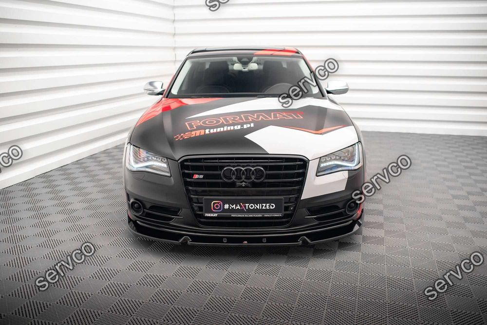 Prelungire bara fata Audi S8 D4 2012-2015 v5 - Maxton Design