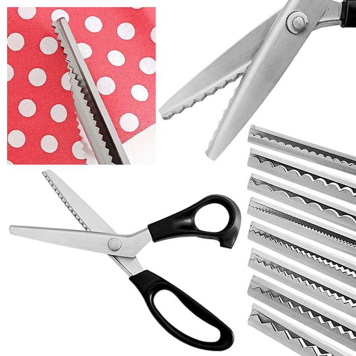 Foarfece zig-zag sau ondulat