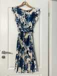 Rochie plisată din satin Naf Naf - Mărime S / 36