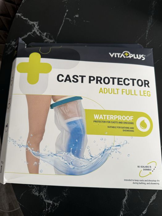 Protector dus impermabil pentru gips de picior